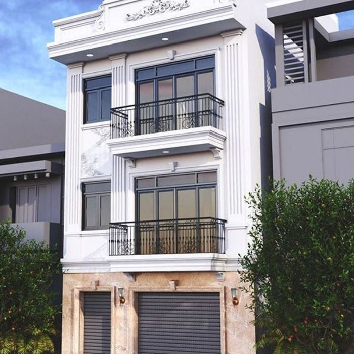 Nhà ống tân cổ điển 3 tầng9